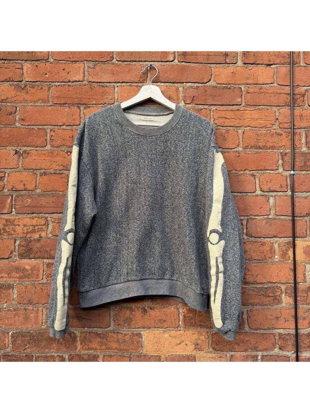 kapital skeleton bones pull over crewneck sweatshirt M japan